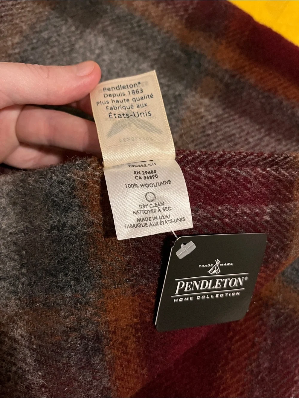 Pendleton soft wool